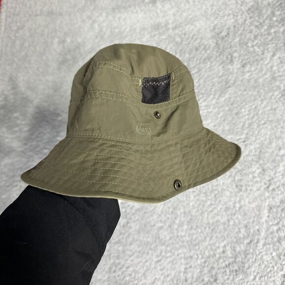REI COOP Boys Sahara Guide Hat 4Y - 7Y Mesh Lightweight Strap Button Sun Fishing - Picture 1 of 11